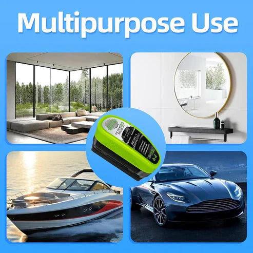 Oil Film Remover 2.0 – 150ml Windshield Cleaning Brush for Automotive Oil Film Removal